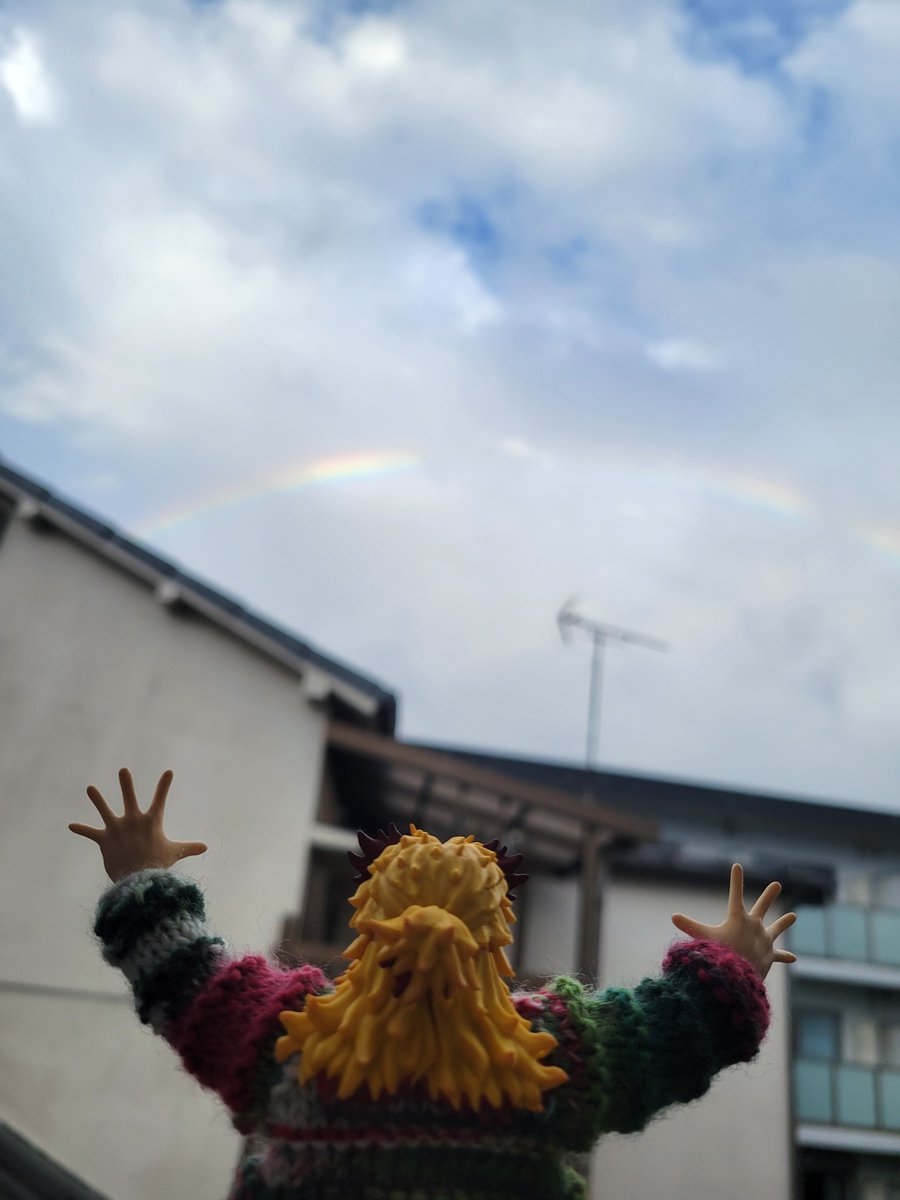 虹🌈だ🔥
ワッショイ❗❗️❗️