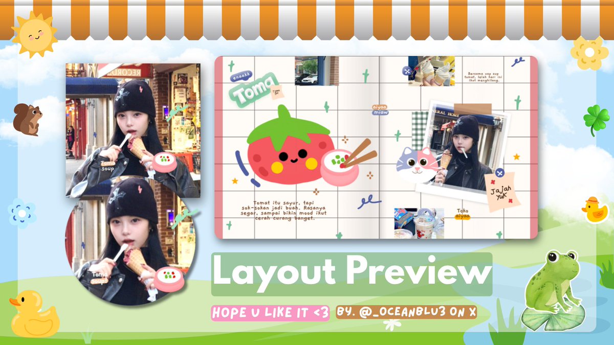 guyyss kalian harus liat layout tomago aku yang gemesss dan cantikk bangett bangett dari kak cell <a href="/_Oceanblu3/">𝗰𝗲𝗹🧃- optip 6k📌</a> 🍅maaciiii yaaa kakakk ^^