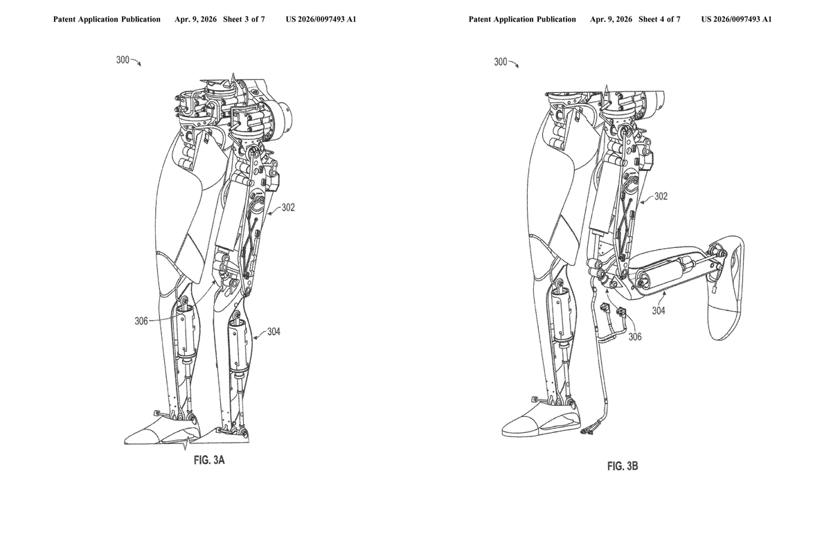 테슬라 로봇 무릎 관절 특허 분석 관련 이미지