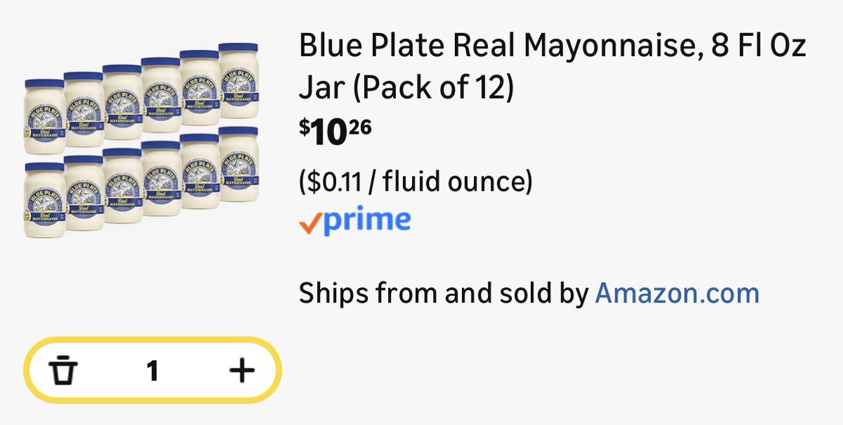 glitchaddicts's tweet image. LOWEST PRICE EVER ON MAYONNAISE 

Pack of 12 for $10, less than a $1 each on 8oz mayonnaise

Only 18 left, while supply last 

deals.pennyexplorer.com/r/jUAsVI #ad