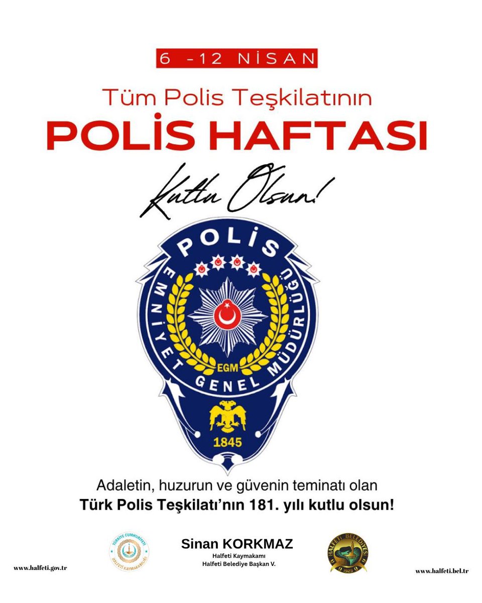 Halfeti Kaymakamlığı tweet media