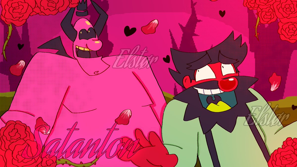 KRadaszewska's tweet photo. in the night in my dreams I'm in love with you cause you talk to me like lovers heh #antonblast #yaoi #satanton #dynamiteanton #arttwt https://t.co/gFw6uH0Tg8