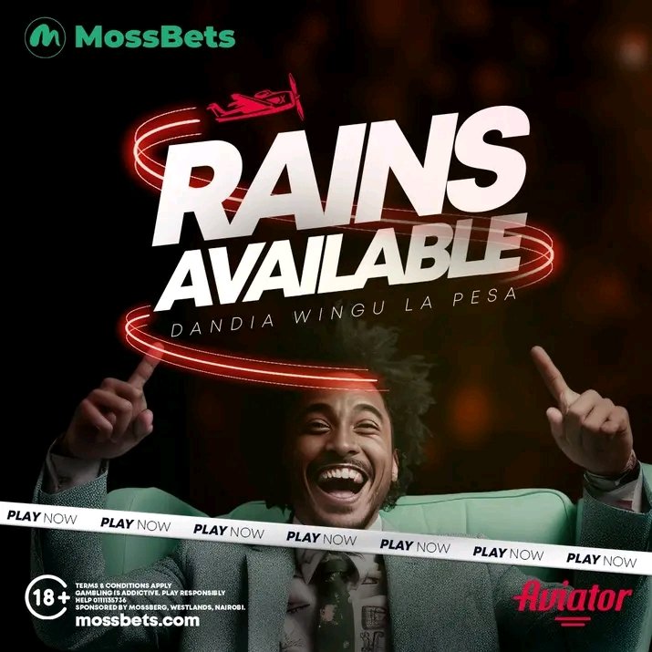 mossbets's tweet photo. 🚨 AVIATOR RAIN IS HERE! 🌧🔥

10s, 30s, 50s, 100s hadi 500s 💸 zimeshuka kwa chat!

👉 Ingia sasa: https://t.co/lHOCLRdxe4
🎯 10s ni wagerless — free vibes tupu!

Usiangalie tu… ingia ucheze kiwewe! ✈️💥

18+ Only | Play Responsibly
#KambiYaUshindi https://t.co/H0685RpLI3