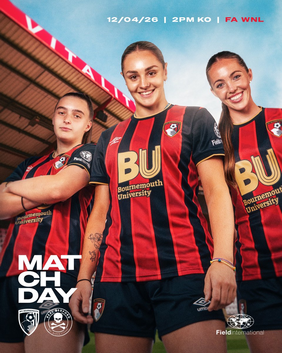 AFCBournemouthW's tweet photo. Back at Vitality Stadium 🏟️🍒 https://t.co/jt0Y6pWuNH