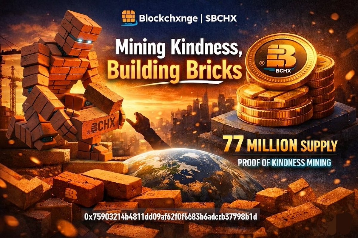 GM builders

While most projects rush to hype, some are quietly laying the foundation

#Blockchxnge has been building with a clear vision: combining blockchain innovation with real-world impact
Now with the Proof of Kindness mining concept, they’re showing that Web3 can be more