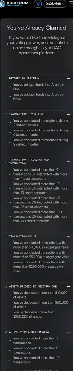 Coco_Airdrop's tweet image. 🪂 This Airdrop Made People Rich Overnight…

Do you know what the eligibility criteria was for the all-time legendary Arbitrum Foundation airdrop? 

Most people missed it… but the ones who understood this made life-changing money 

@Arbitrum Airdrop Eligibility Criteria: 👇

🌉