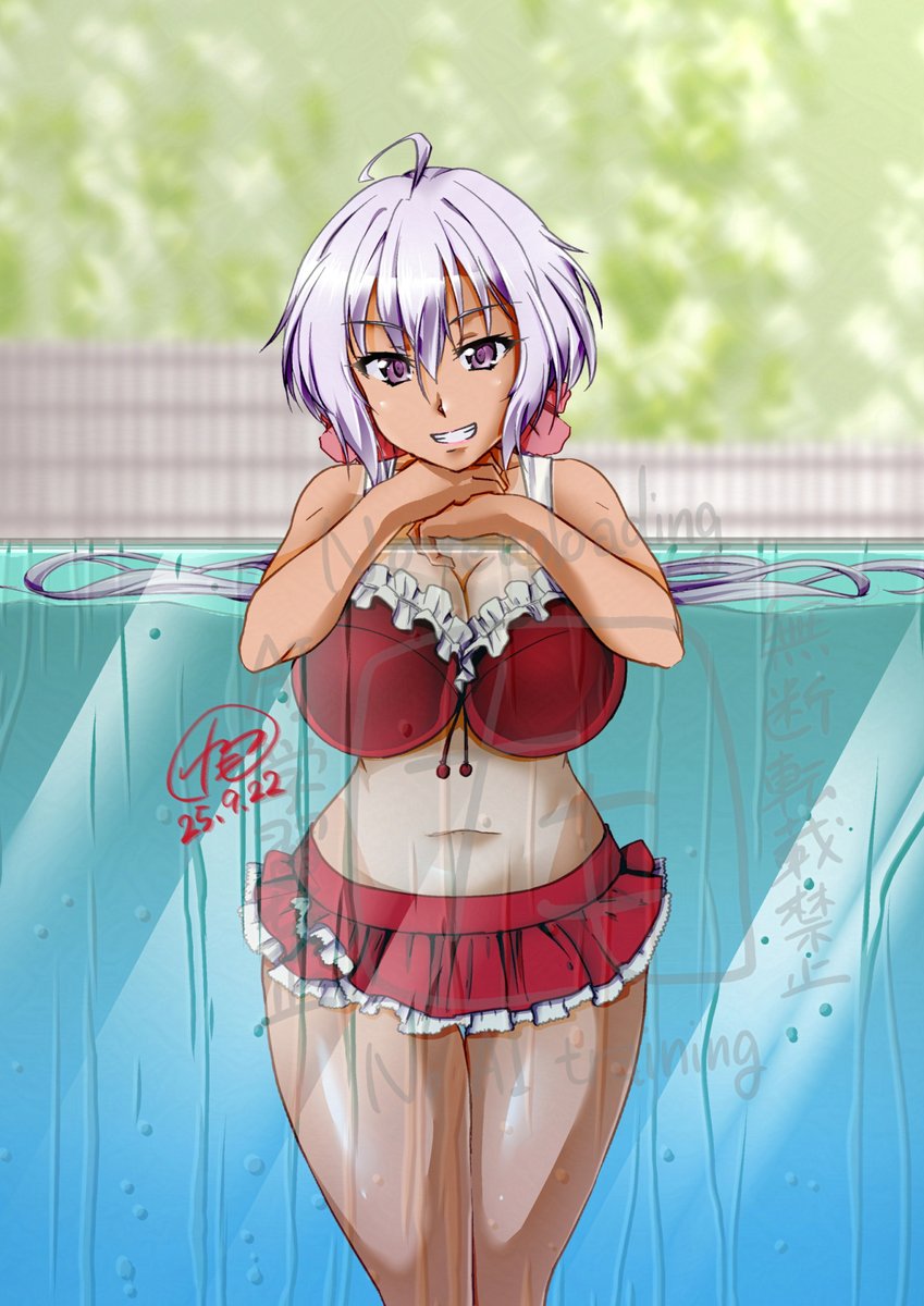 ちょっとおっぱいをデカく描いたりアメスクを着せたりするだけで害はないです
 #凍結祭りでフォロワー減ったから自己紹介して逆に増やす 