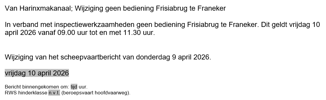 Scheepvaart Fryslân tweet media