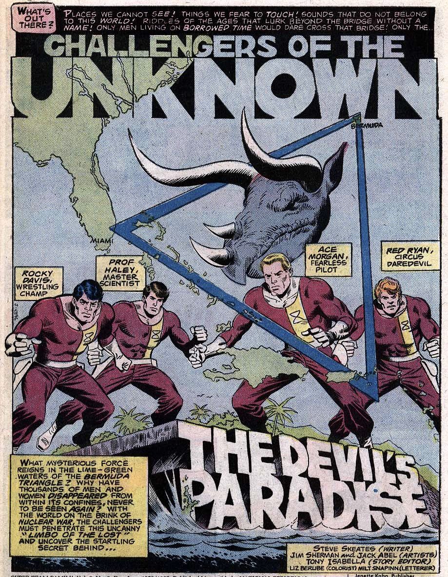 Podcast_Earth2's tweet image. In our latest episode… 
The Challengers of the Unknown are off to the Bermuda Triangle…!
#dccomics #challengersoftheunknown #bermudatriangle theearth2podcast.podbean.com/e/the-devils-p…