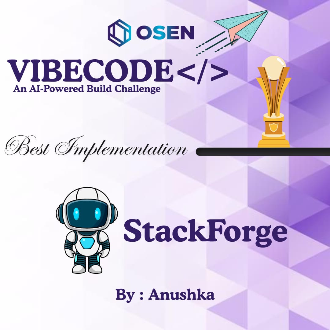 osenofficial's tweet image. ⚙️ Implementation
Participants didn’t just ideate — they built real, working solutions using AI, turning concepts into impactful products.
#implement #coding #hackathon
