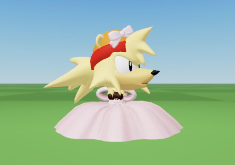 abbey_afnan's tweet photo. I’m opposed making her Amy rose outfit (and bark too) so much! #amyrose #barkthepolarbear #barkamy https://t.co/Rnx7dDYPWw