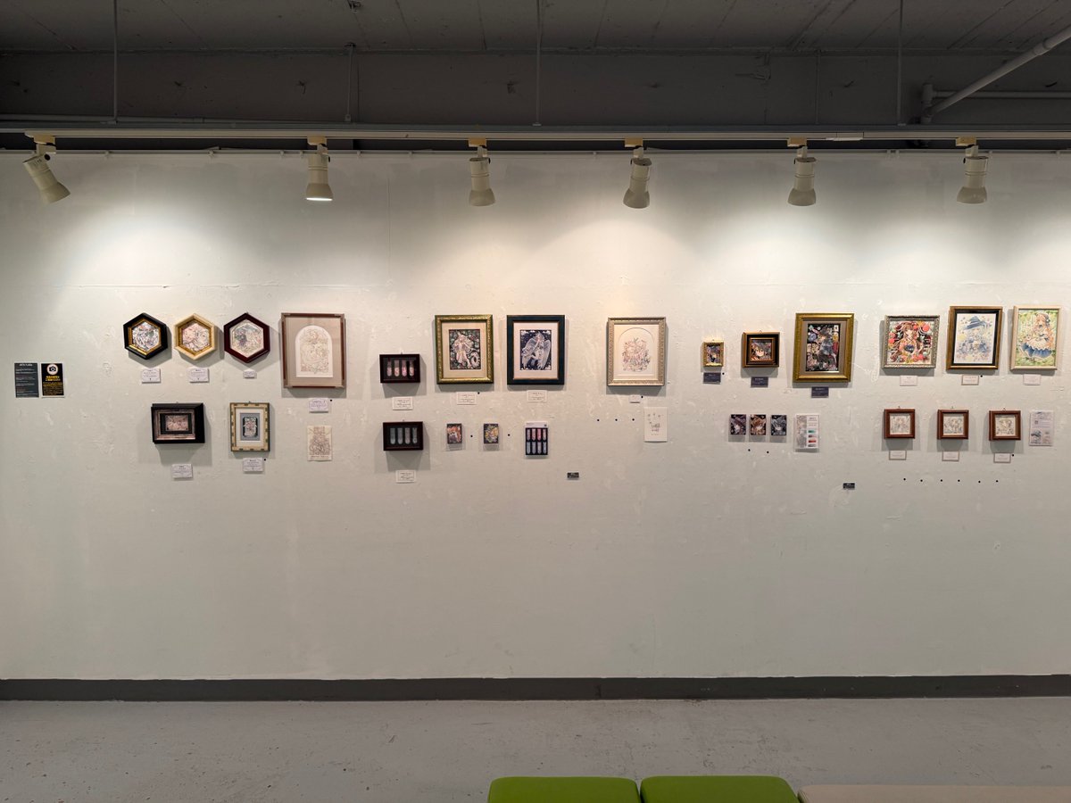 ARTs*LABo 輝石 Exhibition 01｜ギャラリーCORSO [東京・神保町] にて開催     illumy.cc/ARTs_LABo/even…

4/10 会期3日目スタートしました。あいにくの雨ですが会場内は華やかなきらきら空間です。#ARTsLABo 

縛りではなかったのですが協賛して頂いたダニエルスミス