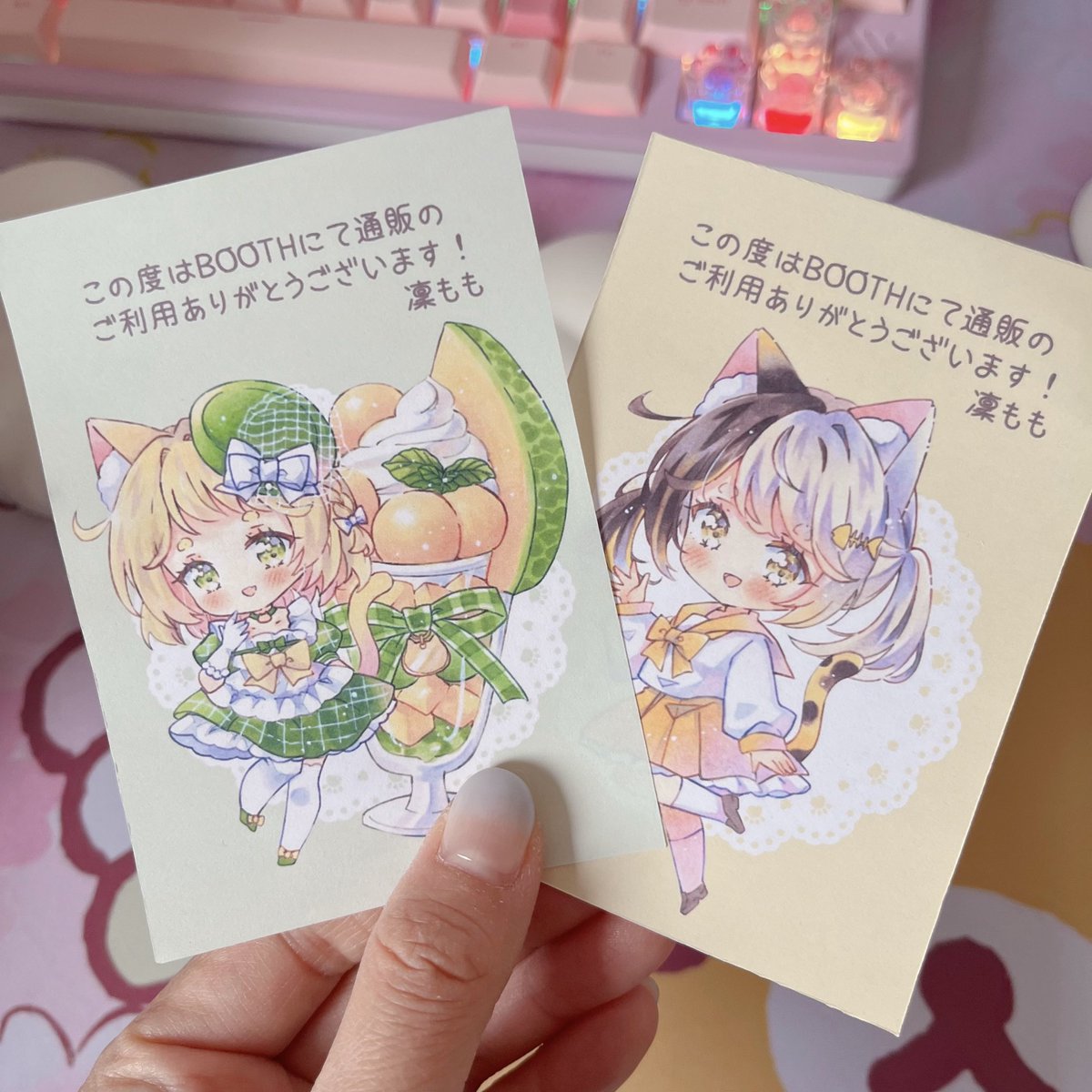 凜もも‎🌙໒꒱*新刊BOOTH通販中🐱4/25VC’S高崎店ワークショップ tweet media