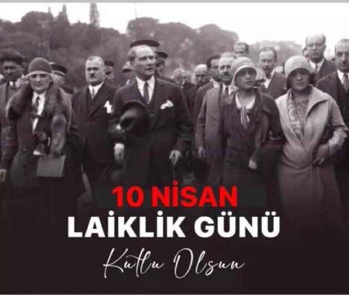 HamitMetin_'s tweet photo. “

LAİKLİK YALNIZ DİN VE DÜNYA İŞLERİNİN AYRILMASI DEMEK DEĞİLDİR, BÜTÜN YURTTAŞLARIN VİCDAN,İBADET VE DİN HÜRRİYETİDİR.”

NE MUTLU TÜRK’ÜM DİYENE..✌️🇹🇷🇹🇷🇹🇷 https://t.co/isXxWRe0r5