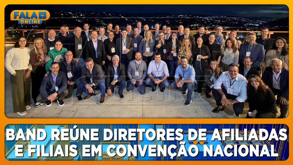 falamaisonline's tweet image. Band reúne diretores de afiliadas e filiais em convenção nacional.
youtu.be/nItyv5i91iU

#Band #RedeBand #Televisão #FalaMaisOnline