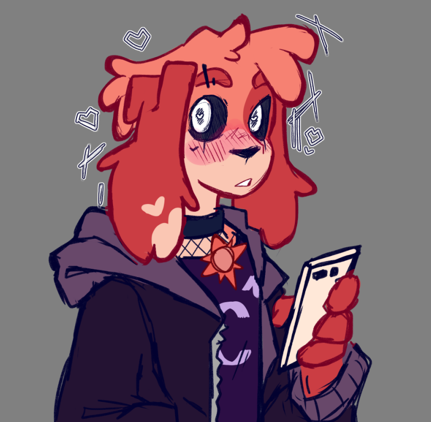 SparksofPaint's tweet image. so i redesigned my dogday for the 7th time