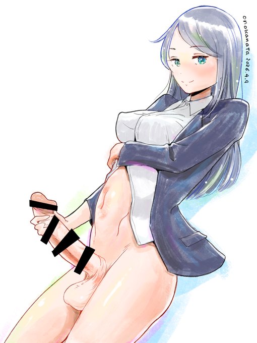 オフィスでカジュアルにオナニー
#futanari #ふたなり 