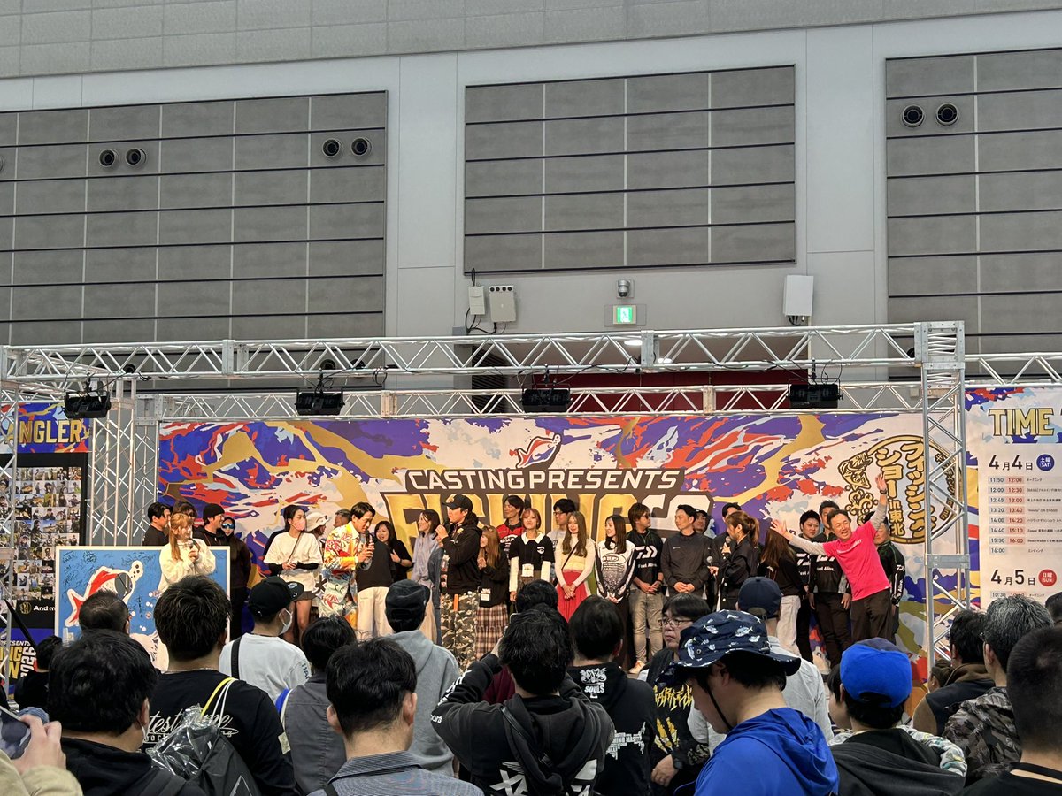 3jsb3jsb7718's tweet photo. メインは4月4日.5日
夢メッセみやぎで開催された
フィッシングショーin東北でした🎣
良い経験になりました🫡
#フィッシングショーin東北 https://t.co/NIPtWJ7ik6