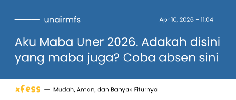 UNAIR MENFESS (SEMUA BISA KIRIM MENFESS!) tweet media