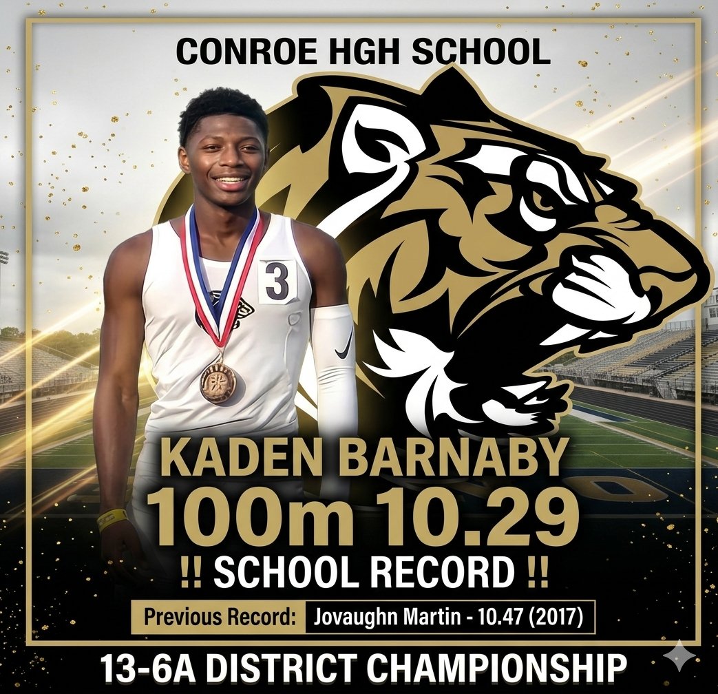 Conroe Boys Track & Cross Country tweet media