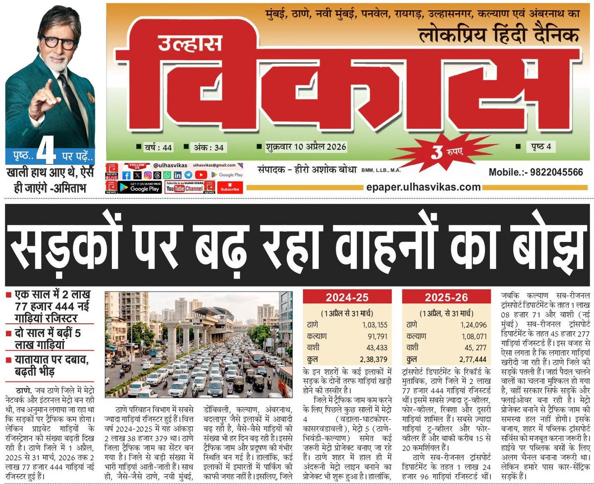 ULHAS VIKAS tweet media