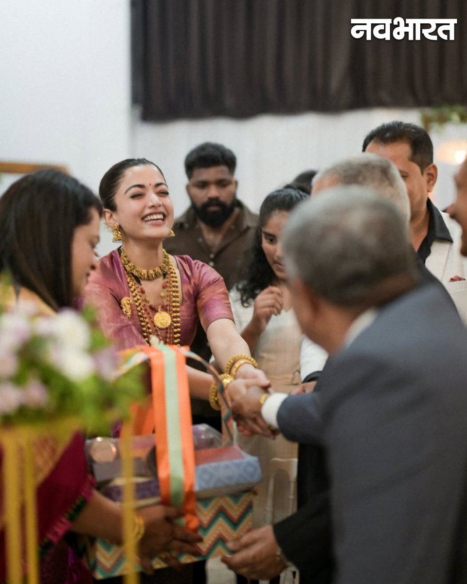 TheNavbharatliv's tweet image. रश्मिका मंदाना ने फैमिली और फ्रेंड्स संग मनाया 30वां जन्मदिन, तस्वीरें हुईं वायरल
| Rashmika Mandanna Birthday | | Celebrity Celebration | | Bollywood Actress | #RashmikaMandanna #BirthdayCelebration #CelebrityLife