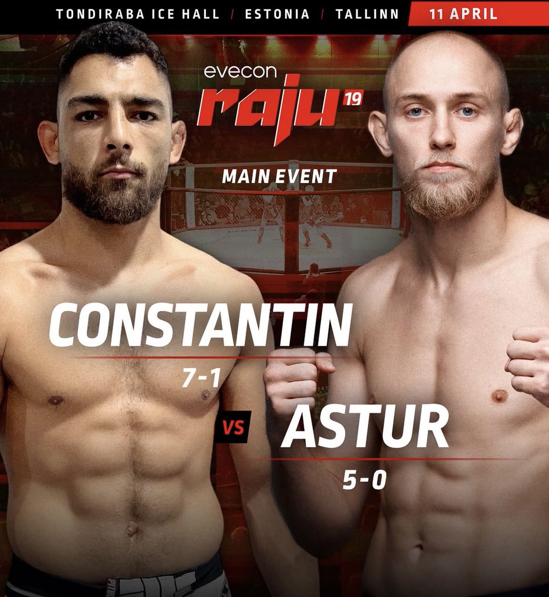 LewisSimpsonMMA's tweet photo. Another week, another country, another big fight week &amp; main event slot for my clients 🇪🇪

Excited to head to Estonia for the first time to watch Maikel Astur punch his ticket into the UFC. https://t.co/7FGmHebhMn