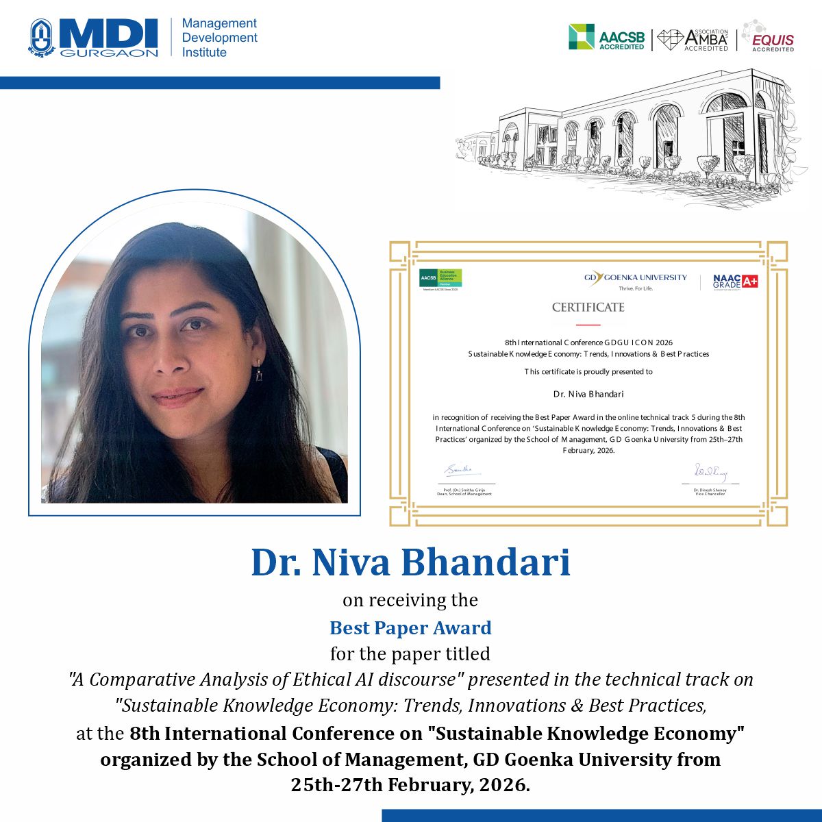 MDI Gurgaon tweet media