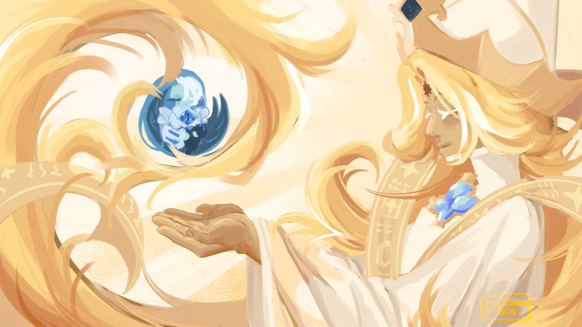 lussantin_by's tweet image. Happy (definitely not late) birthday Pure Vanilla!!
#purevanillacookie #cookierunkingdom #shadowmilkcookie #shadowvanilla