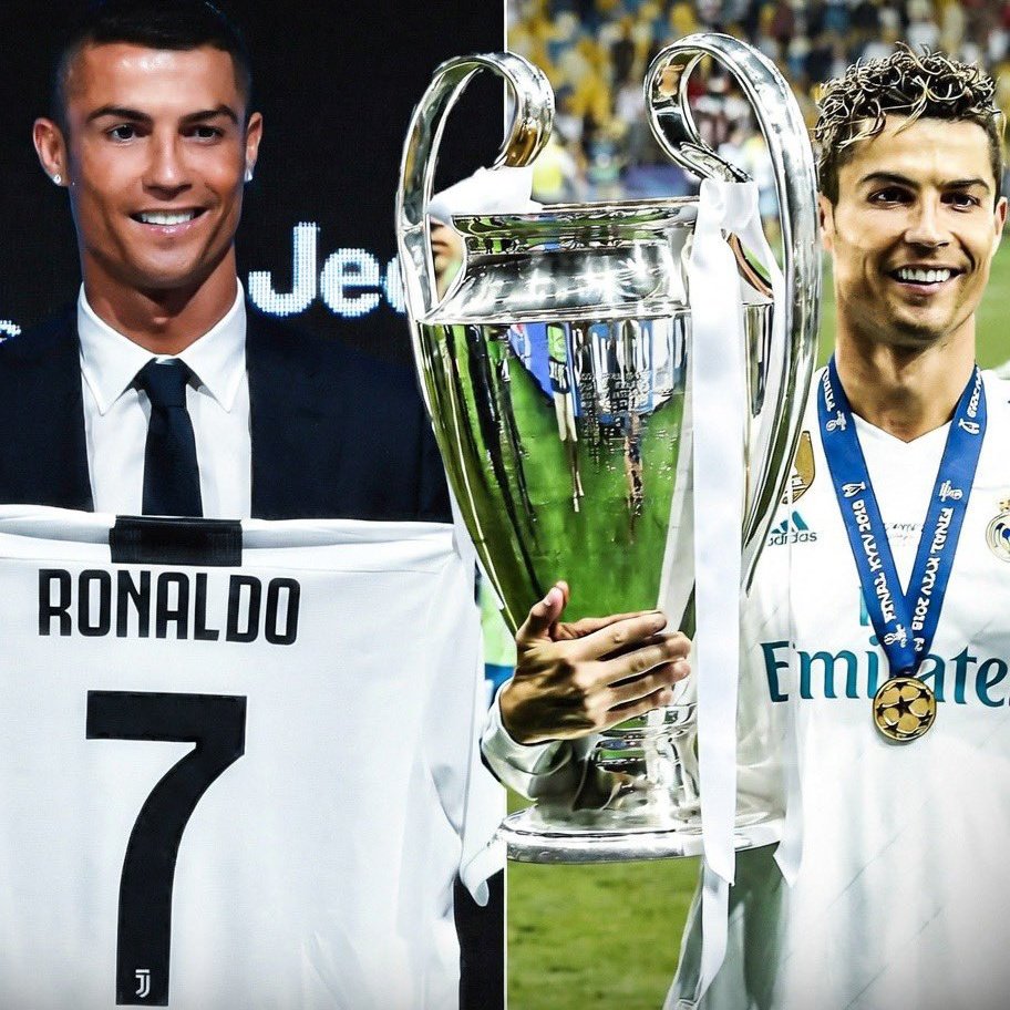 footykicx's tweet photo. ✍️ Real Madrid signed Cristiano Ronaldo for €94M...

💰 9 seasons later, they sold him to Juventus for €117M 

🌟 What he delivered at Madrid was straight-up insane:

👕 9 seasons  
🏆 4 Champions Leagues  
👟 3 Pichichi Golden Boots  
🟡 4 Ballon d’Or  
⚽️ 450 goals  

🌟 Profit + legacy? CR7 was a cheat code. 

⚫️ Then he went to Juventus and did THIS 

🏟️ 134 games  
⚽️ 101 goals  
🅰️ 22 assists  
🏆 2x Serie A  
🏆 1x Coppa Italia  
🏆 2x Supercoppa Italiana  

💡 The man doesn’t join clubs.He upgrades them.  🇵🇹

🤔 Who else has ever been this generational?