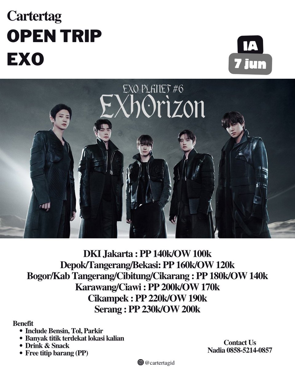nad (Open Trip EXO, A7X, MCR, THE WEEKND, BTS) tweet media
