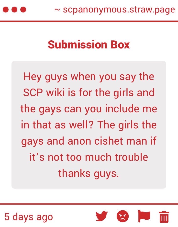 SCP ANONYMOUS tweet media