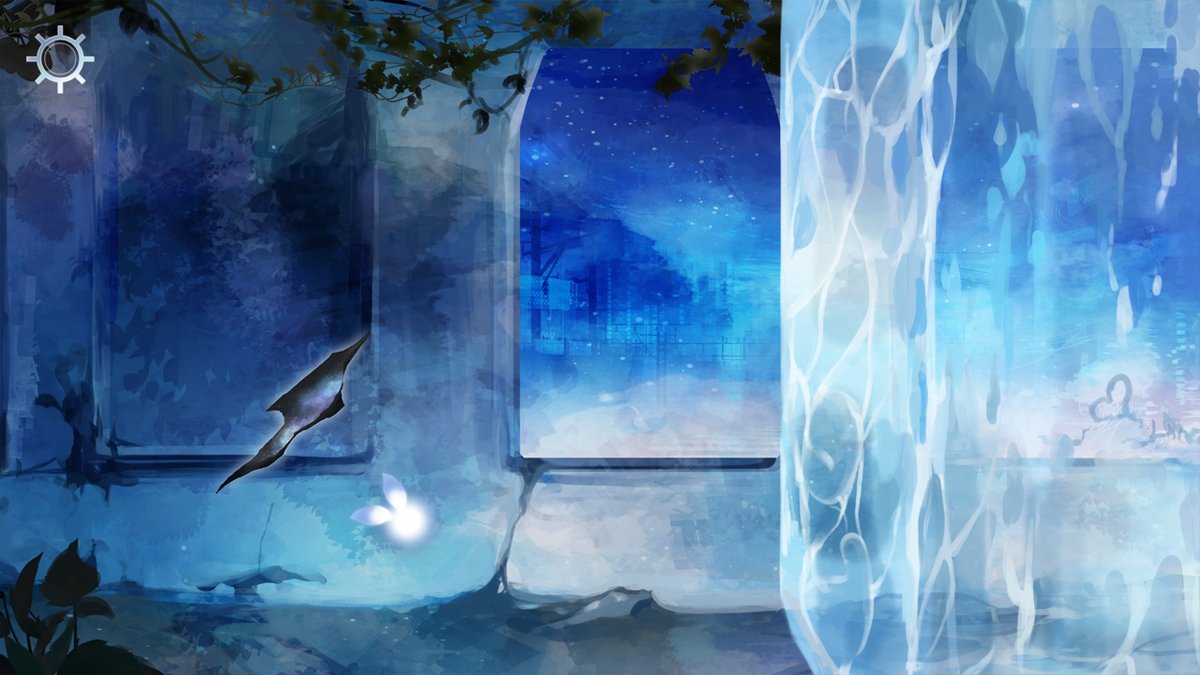 arborlune's tweet image. 水没した廃墟を舞台にした、画面クリックのシンプル操作で楽しむ探索ゲーム
『リミナル・ルミナリ』公開中です

線路が水に沈んだ地下鉄、水没した車両、緑溢れるサンルーム…さまざまなロケーションの廃墟が舞台となります

【GamePlay】unityroom.com/games/liminal_…
#スーパーゲ制デー #indiegame