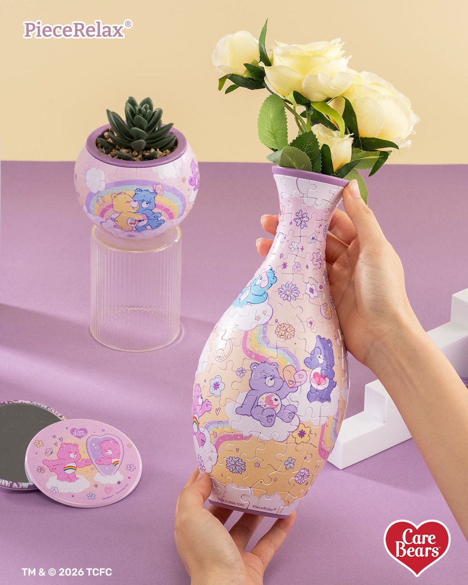 carebears_jp's tweet image. いつもやさしく見守ってくれるあの人に💐💜
花瓶やプランター、ミラーが揃ったシリーズです🪞 * ｡ ˚

母の日の贈り物にも🌈
ケアベア™といっしょに、感謝の気持ちを伝えてみよう🌸

🔗 amazon.co.jp/stores/page/23…

@carebears @carebears_jp
#carebears #ケアベア 
#PieceRelax #ピースリラックス