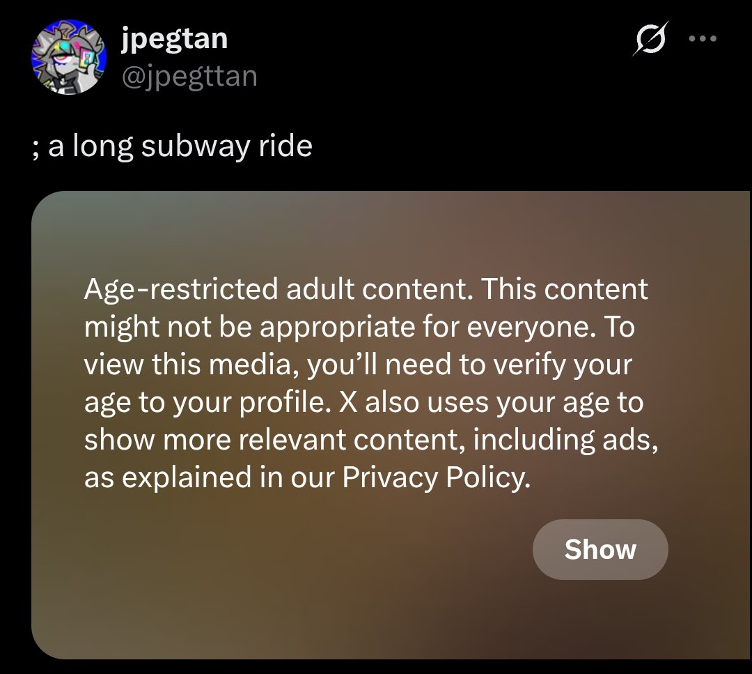 Yyrean's tweet photo. @jpegttan That's not what I thought about you......... twitter moderation https://t.co/wkhnf5QYgo
