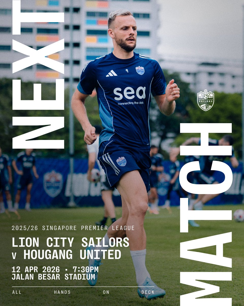 lioncitysailors's tweet image. 🔙 at Jalan Besar as we face the Cheetahs in #SPL Matchday 16 this Sunday night. 

#allhandsondeck #lioncitysailors
