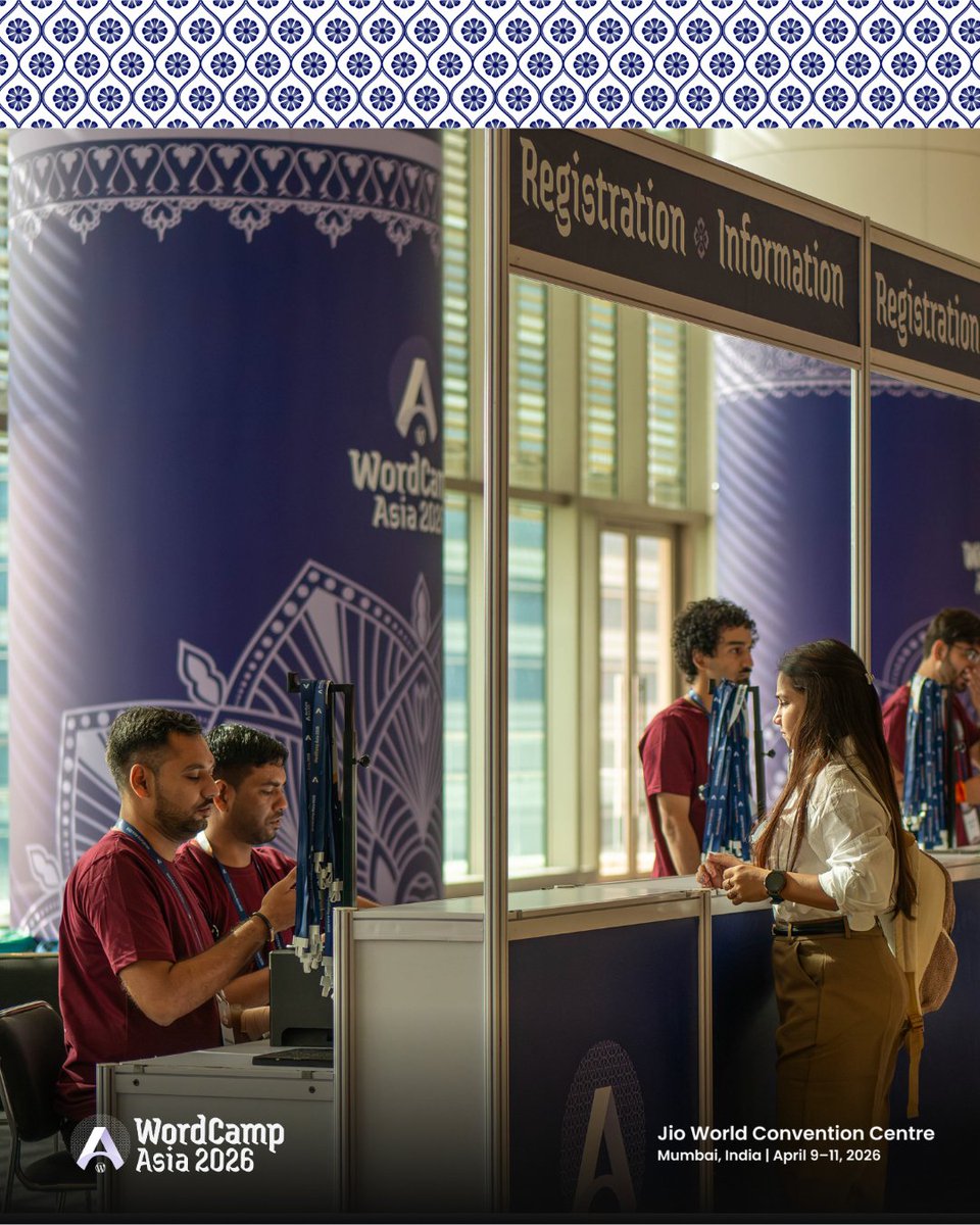 WordCamp Asia tweet media