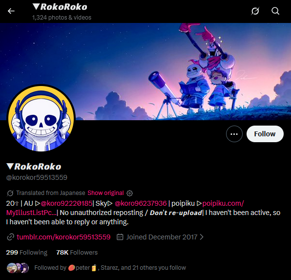 catboysans's tweet image. lowkey just found how roko is a proshipper fontcest AND frans shipper so i just wanna spread da word☹️