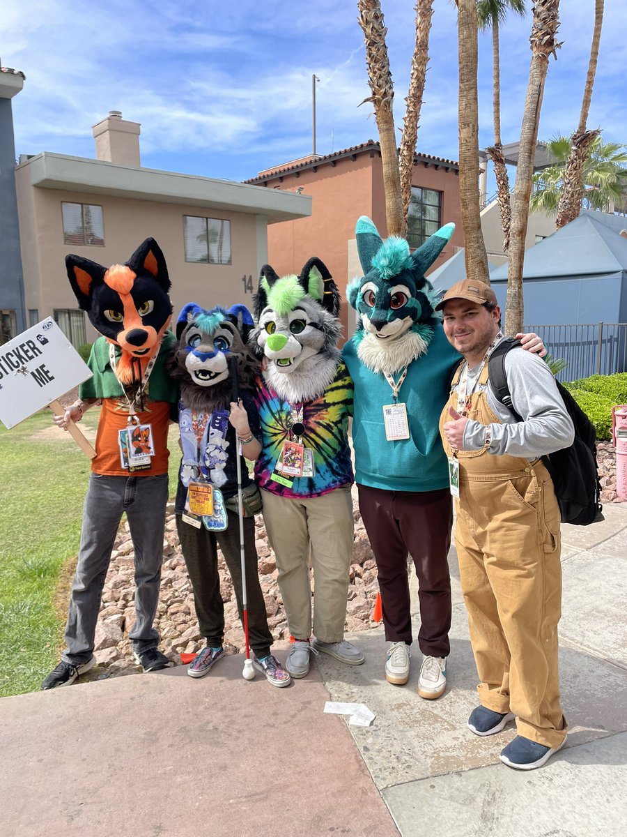 ToonWolf11's tweet photo. Had a thrilling time staffing and hanging out with friends at #LVFC2026 !!! This con was amazing!! https://t.co/TqldYqtfdj