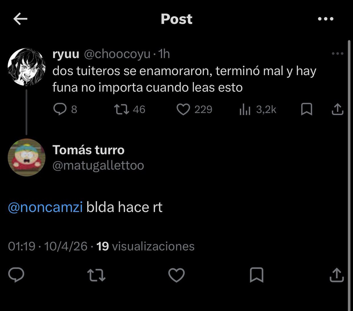 AA TE PONES COMO LOCO PROFE tweet media