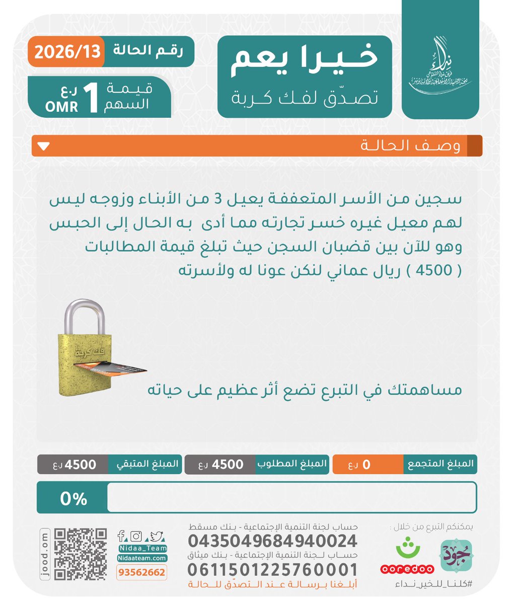 فريق نداء التطوعي tweet media