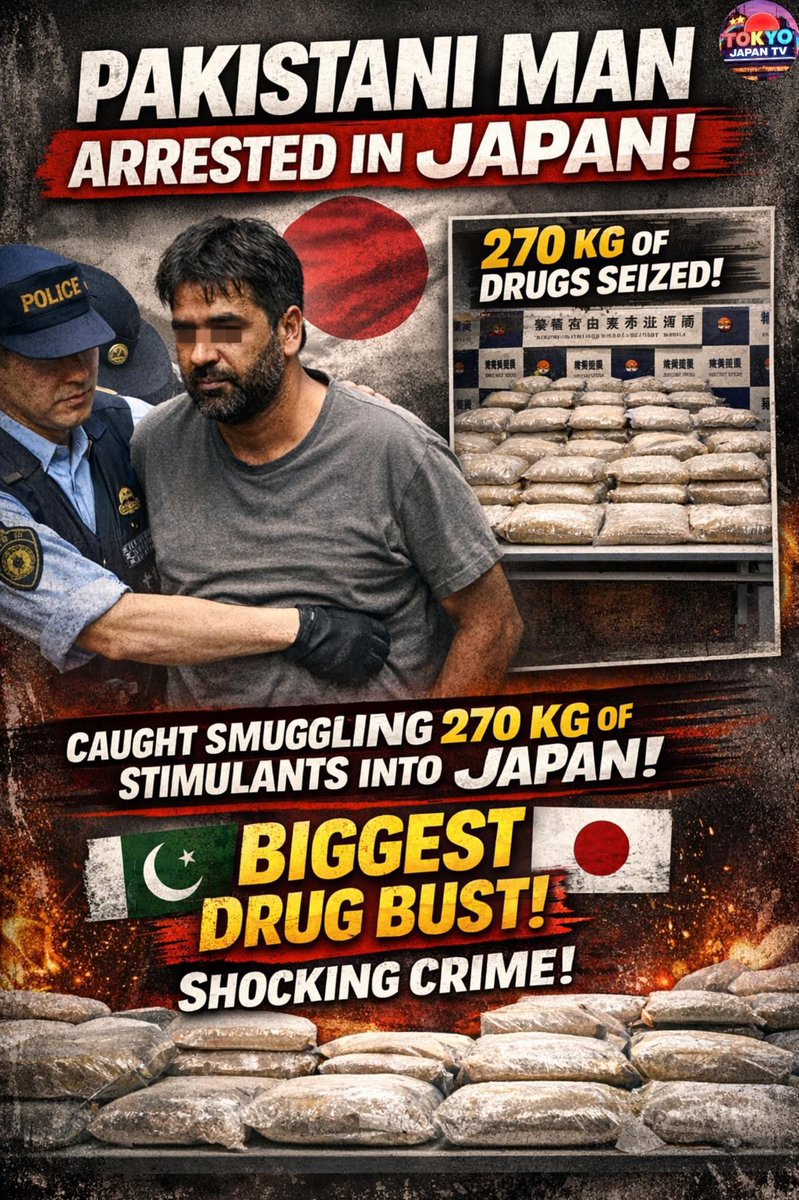 bbfr74's tweet image. Breaking!

Shafqat Mushtaq Butt a Pakistani National 
Arrested in Japan 👇

#Pakistani 
#Pakistan 
#japan