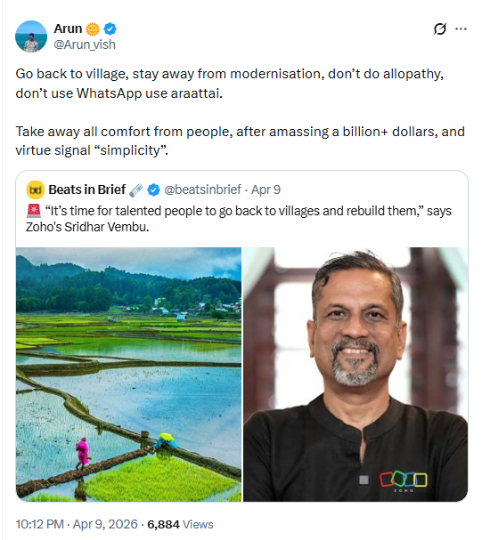 labstamil's tweet photo. What exactly do such ragebait posts achieve, by needlessly pulling down one of our own influential voices? 

Refuting every single point of this substance-less post in this thread (1/5) https://t.co/c40wj2I3ca