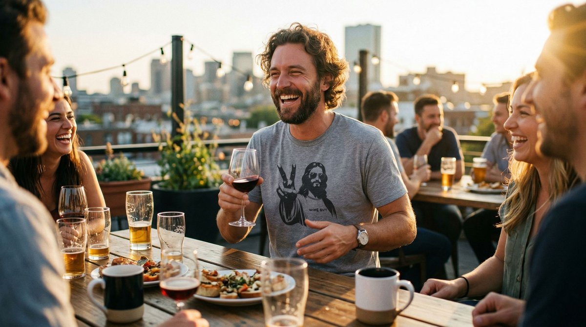 GobsGifts's tweet image. Water into wine? That’s the kind of party trick we can actually get behind. Salut to your new Sunday uniform. Grab yours at gobsgifts.com.

#exmo #postmormon #wordofwisdom #gobsgifts #unholywater