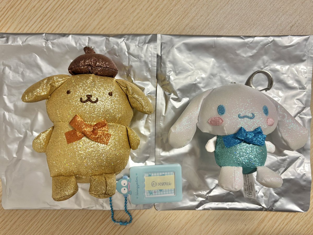10080506's tweet photo. サンリオ
シークレットマスコットホルダー
キラキラB 交換希望

【譲】ポムポムプリン、シナモロール
【求】ハンギョドン×2

名古屋手渡し＞＞郵送

よろしくお願いします🙇🏻‍♀️🙇🏻‍♀️

#サンリオ交換 https://t.co/FDuaZ7UGrO