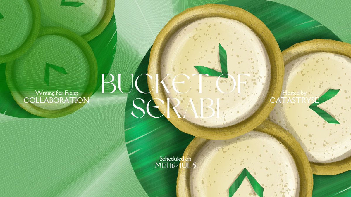catastryse's tweet image. Dengan penuh cinta, mengundang semua penulis dengan muse txt untuk berpartisipasi dalam seri terakhir bucket writing collaboration by catastryse 

#sudahsaatnya #writing #collaboration #bucketofserabi