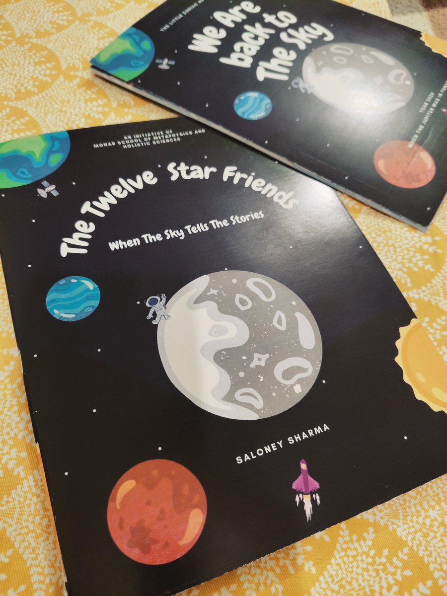 monarschool's tweet photo. Hi all,

Excited to share a special milestone in my journey.. my very first two books for children.

These books are a simple and engaging introduction to the fascinating world of planets. 
🧿✨🙏 https://t.co/IVpG6sulhE
