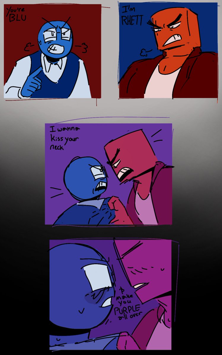 #puzzleheads 

Blue &amp; Red