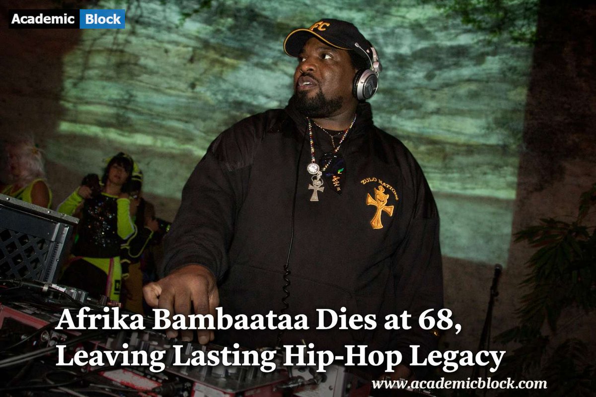 AcademicBlock_'s tweet image. 🎤 A legend of hip-hop has left the stage… 

Hip-hop pioneer Afrika Bambaataa has passed away at 68, leaving behind a movement that changed music, culture, and generations worldwide. 🌍

#AfrikaBambaataa #HipHopLegend #RestInPower #HipHopCulture #MusicHistory #academicblock