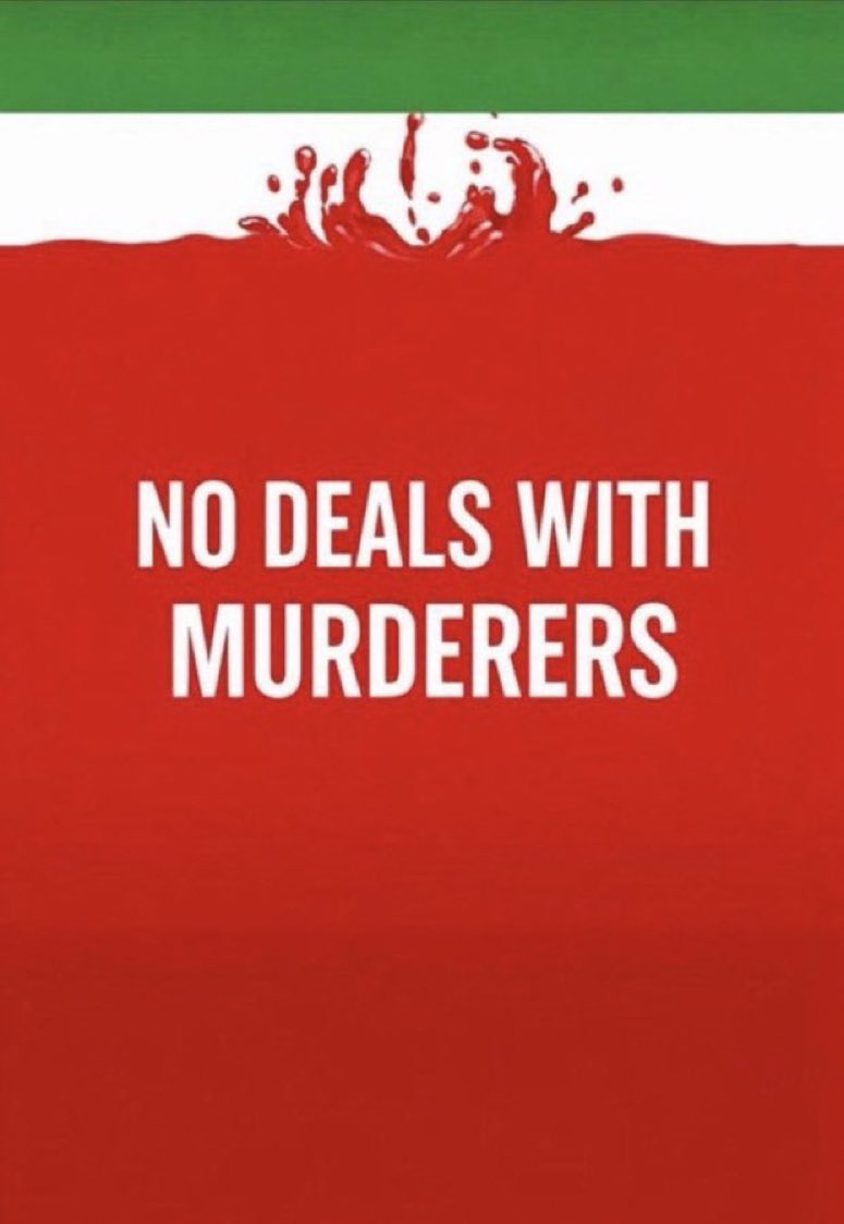 NO DEAL WITH MURDERERS!